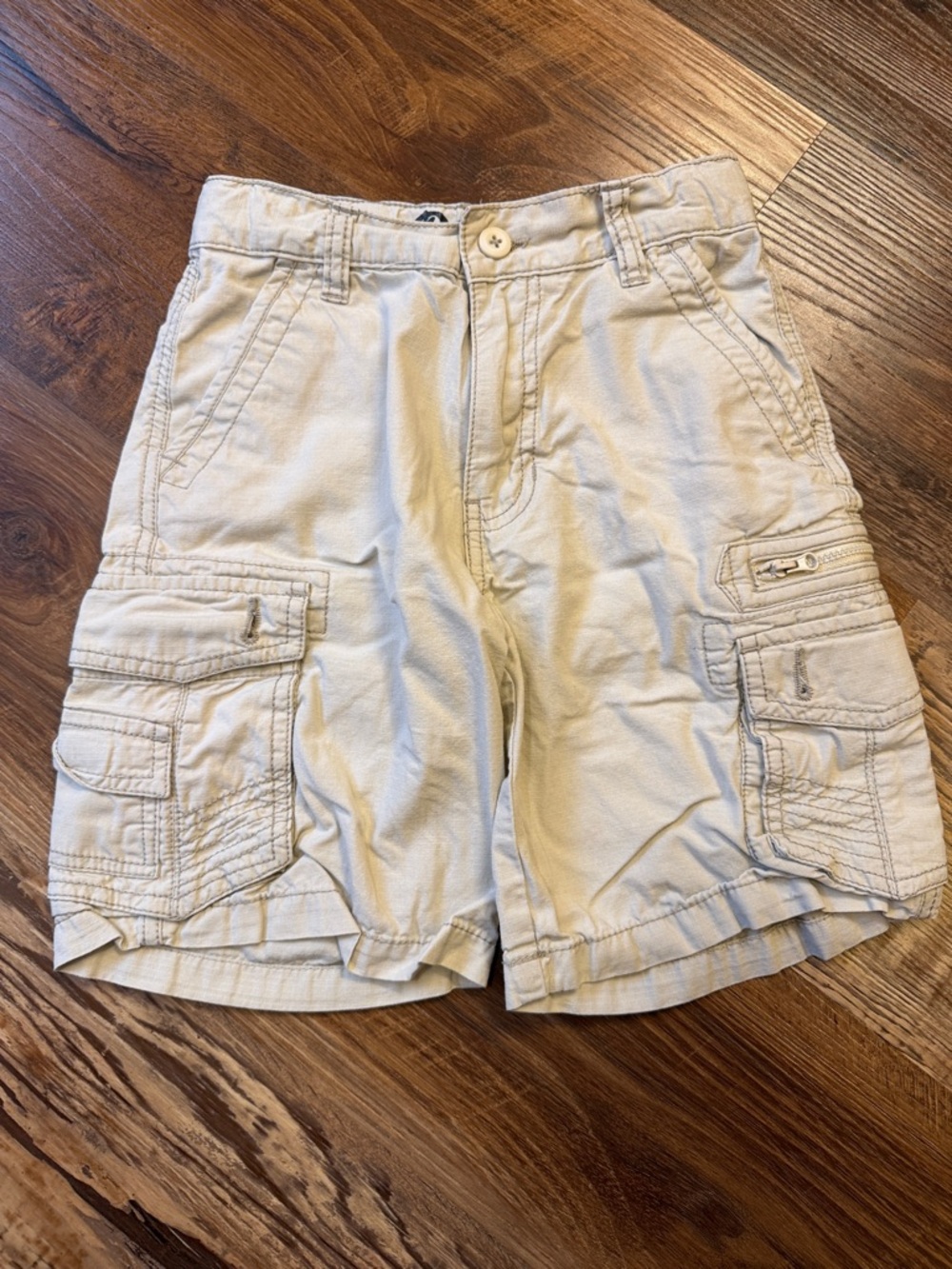 Plugg Kids Cargo Shorts - Light Beige